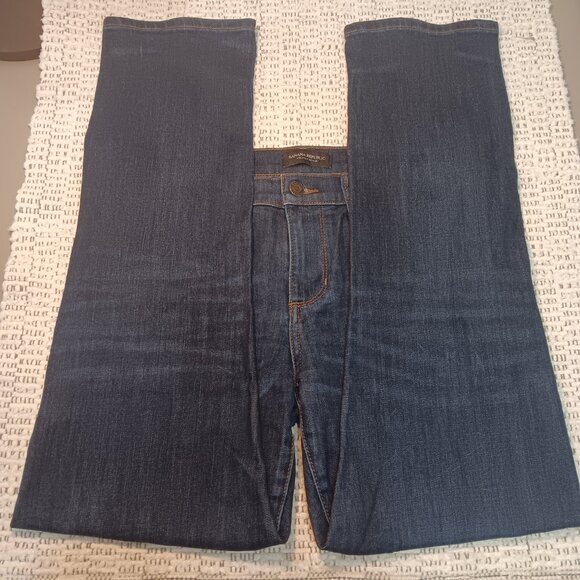 Banana Republic women's Girlfriend Lindsay Premium Denim straight leg jeans 27 - Picture 7 of 15